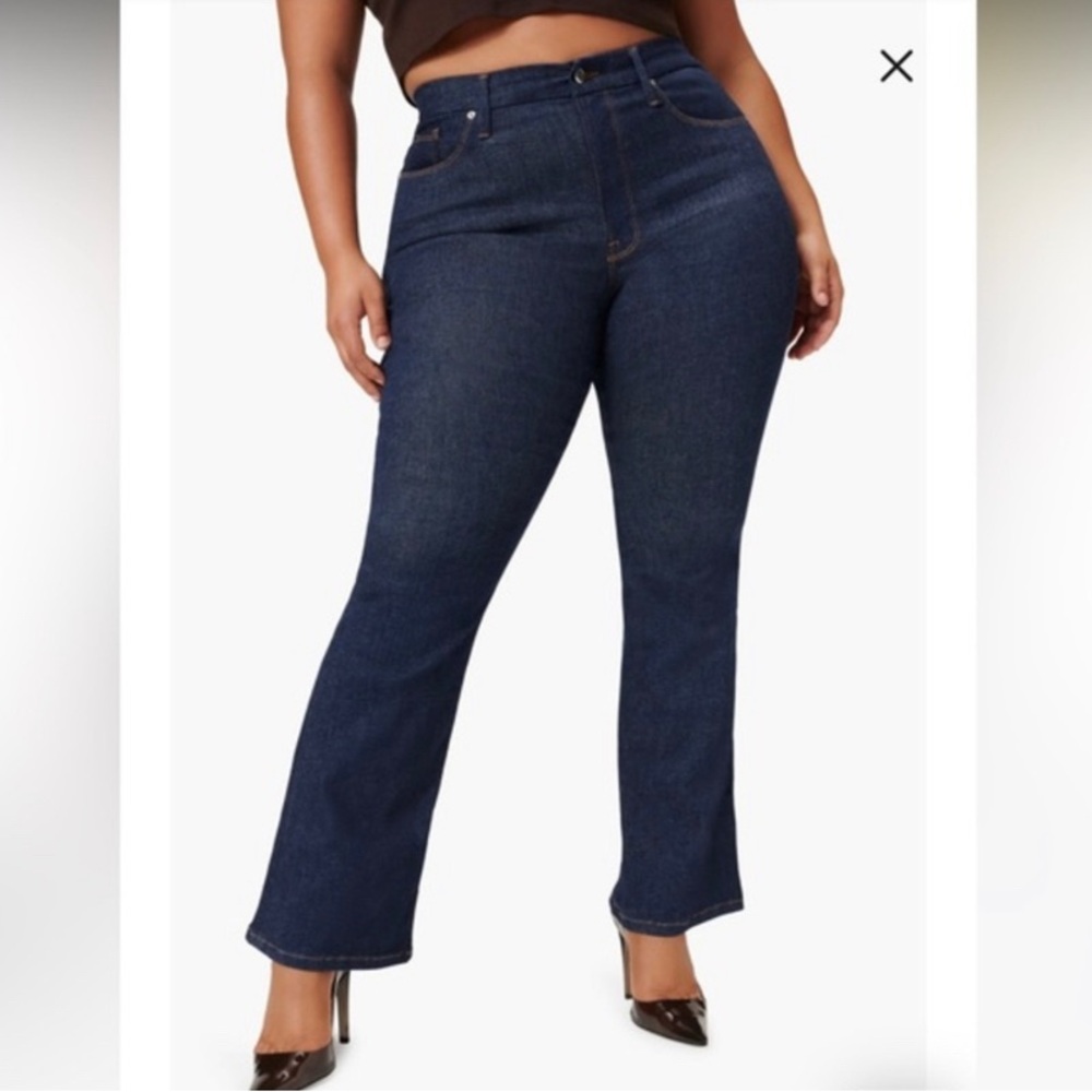 Good American Always Fits Classic Bootcut Jeans